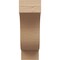 Ekena Millwork 10"W x 20"D x 30"H Classic Newport Rough Cedar Woodgrain TimberThane Corbel, Primed Tan CORUR10X20X30NEWRCPR - alternate 5